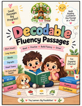 Decodable Fluency Passages (cover), picture 1