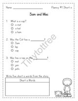 Decodable Fluency Passages (page), picture 4