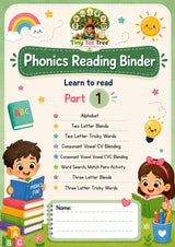 Phonics Reading Binder, Part 1 (cover), picture 1