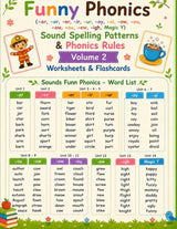 Funny Phonics: Sound Spelling Patterns & Phonics Rules, Volume 2 (page), picture 2