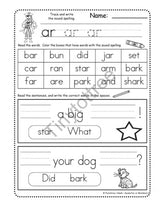Funny Phonics: Sound Spelling Patterns & Phonics Rules, Volume 2 (page), picture 4