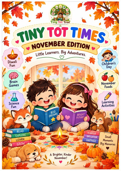 Tiny Tot Times, November Edition (cover)