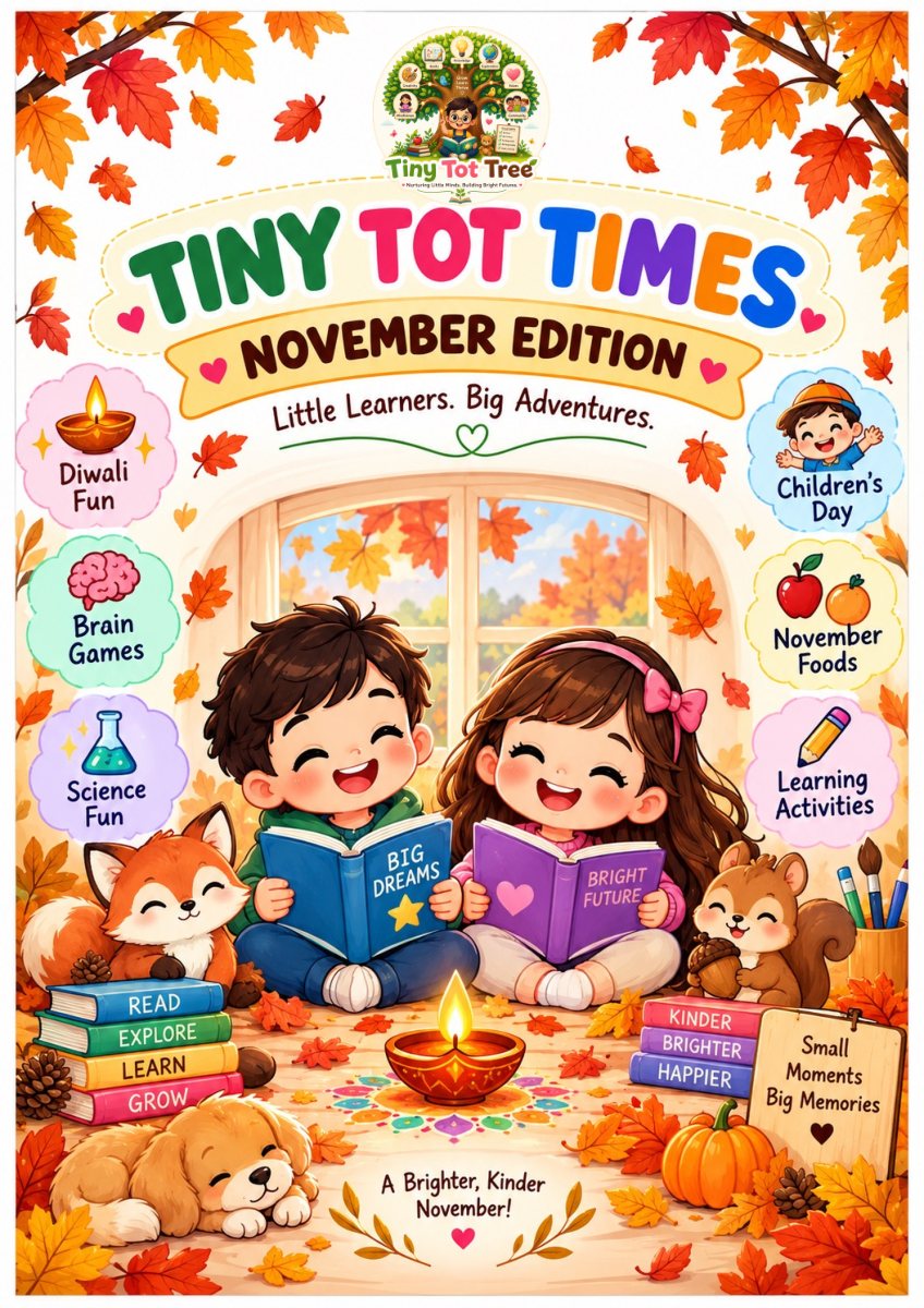 Tiny Tot Times, November Edition (cover)
