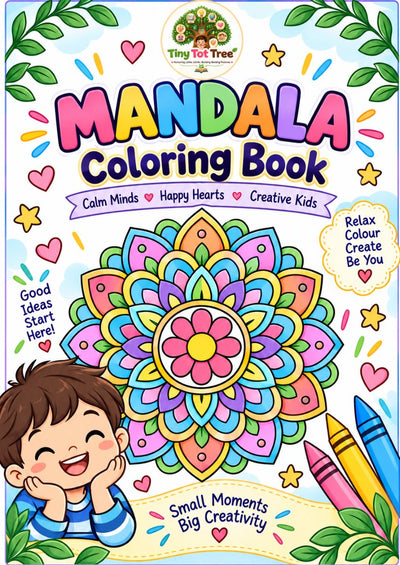 Mandala Coloring Book (cover)