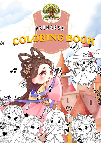 Princess Coloring Book (cover)