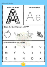 Alphabets Fun Learning Book (page), picture 5