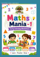 Maths Mania 1: Early Learning Worksheets (cover), picture 1