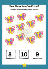 Maths Mania 1: Early Learning Worksheets (page), picture 4