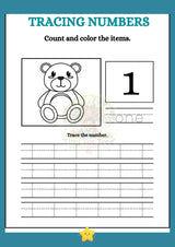 Maths Mania 1: Early Learning Worksheets (page), picture 5