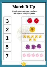 Maths Mania 1: Early Learning Worksheets (page), picture 6