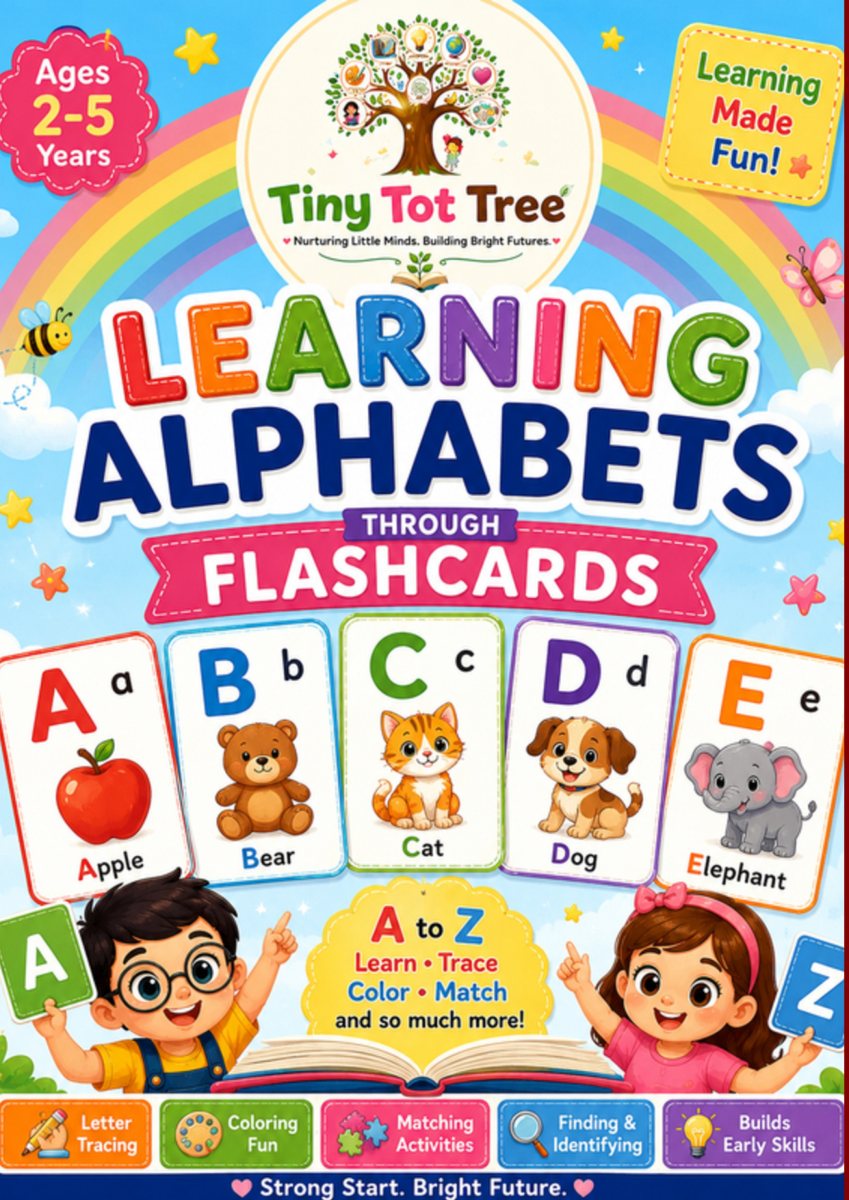 Learning Alphabets through Flashcards (cover)